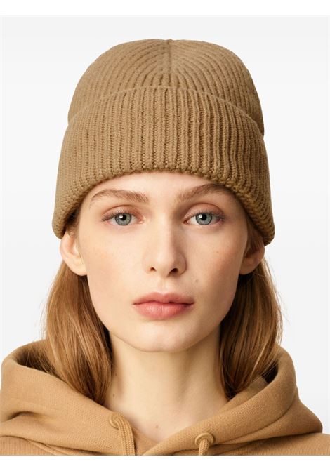Brown Ami De Coeur wool beanie Ami paris - unisex AMI PARIS | UBO006018288